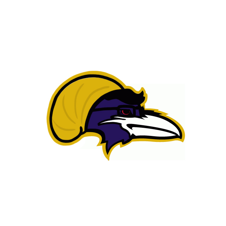 Baltimore Ravens Hipsters Logo fabric transfer